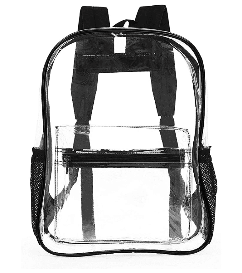 see through backpack walmart