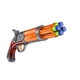 thumbnail image 4 of Adventure Force Pirate Roleplay Set Buccaneer Dart Blaster 12-Piece Set: Blaster, Sword, Pirate Hat, Play Telescope, Play Compass, 4 Univseral Foam Darts, 4 Play Coins, 8+, 4 of 10
