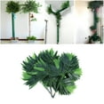 thumbnail image 3 of 50pcs Green Bamboo Leaves Artificial Plants for Home Hotel Office Decoration, 3 of 5