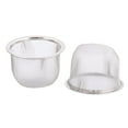 thumbnail image 2 of Stainless Steel Round Mesh Tea Leaf Spice Teapot Filter Strainer 70mm Dia 8pcs, 2 of 2
