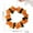 CASAFUN- B, variant on CASAFUN Halloween Wreath for Front Door, Orange Maple Leaf Happy Halloween Sign Hanging Fall Garland Door Wreath Halloween Decoration for Home Wall Decor Halloween Party Props Outdoor Indoor