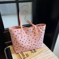 thumbnail image 1 of Bolso Hombro Elegante Moderno Mano Mujeres Pu Puar Gran Capacidad Arco/cereza Suave Desplazamiento, 1 of 9