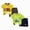 4PCS-Yellow & Light Green, variant on CAICJ98 Boy Toddler Baby Summer Clothes 3 6 12 18 24 Months 2T 3T 4T 5T Boys Outfits 4-piece Short Sleeve Shirt with Elastic Waist Shorts Dinosaur Dailywear Set,Size 2-3 Years