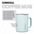 thumbnail image 2 of Taza de café Corkcicle con triple aislamiento, 470 ml, azul claro, 2 of 8