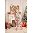 thumbnail image 2 of Womens Christmas Pajamas Set Long Sleeve Sleepwear Button Down Nightwear Soft Pj Loungewear Sleepwear, 2 of 6