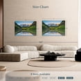 thumbnail image 4 of Elephant Stock Maroon Bells Lake Sunshine Wall Art - Horizontal Canvas Wall Art - Living Room Wall Decor - Nature Canvas - Gray And White Decor - 51" x 34", 4 of 8