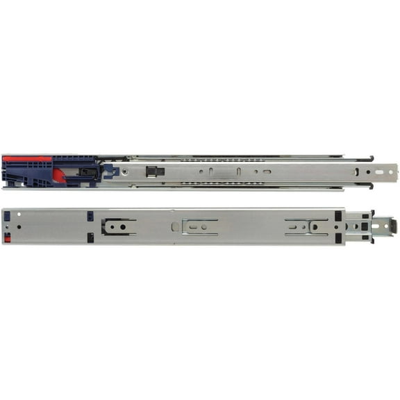 Knape & Vogt 8450FMP 28 Side Mount Soft-Close Drawer Slide, 28-Inch, Pair