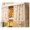 thumbnail image 4 of CAILDANL 2 Panels,Bottom Bunk Bed Curtains Cloth Breathable Bed Canopy Students Curtain Shading Nets for Single Bed, 4 of 7