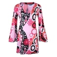 thumbnail image 4 of Costume Hippie Rétro Style Années 60 70 Robe Hippie Évasée Ensemble Manteau m, 4 of 9
