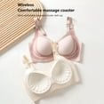 thumbnail image 6 of Sports Bras for Women Soft Comfort Wireless Support Daily Sports Bra Bras for Women No Underwire Pink Xxl, 6 of 7