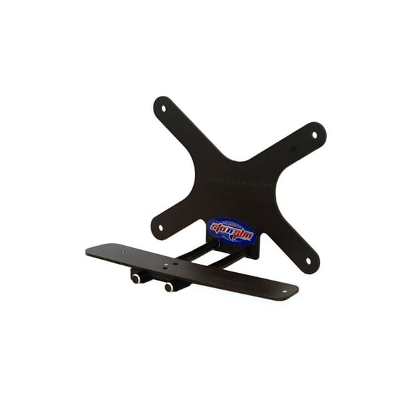 STO N SHO Front License Plate Bracket Compatible with 2024-2025 Ford Mustang WITHOUT performance pack/2024 Dark Horse without handling package and WITH 401a equipment group CO-PILOT360 assist  