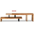 thumbnail image 4 of vidaXL TV Stand Solid Acacia Wood, 4 of 10