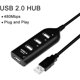 thumbnail image 5 of Adaptador de concentrador de puerto USB 2.0, adaptador de concentrador SuperSpeed 480Mbps Adepaton CZDZ-HY107-1, 5 of 5