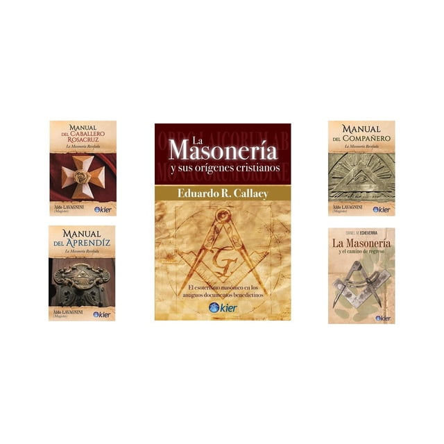 Colección Libros Masonería de Editorial Kier KIER 7502297050469
