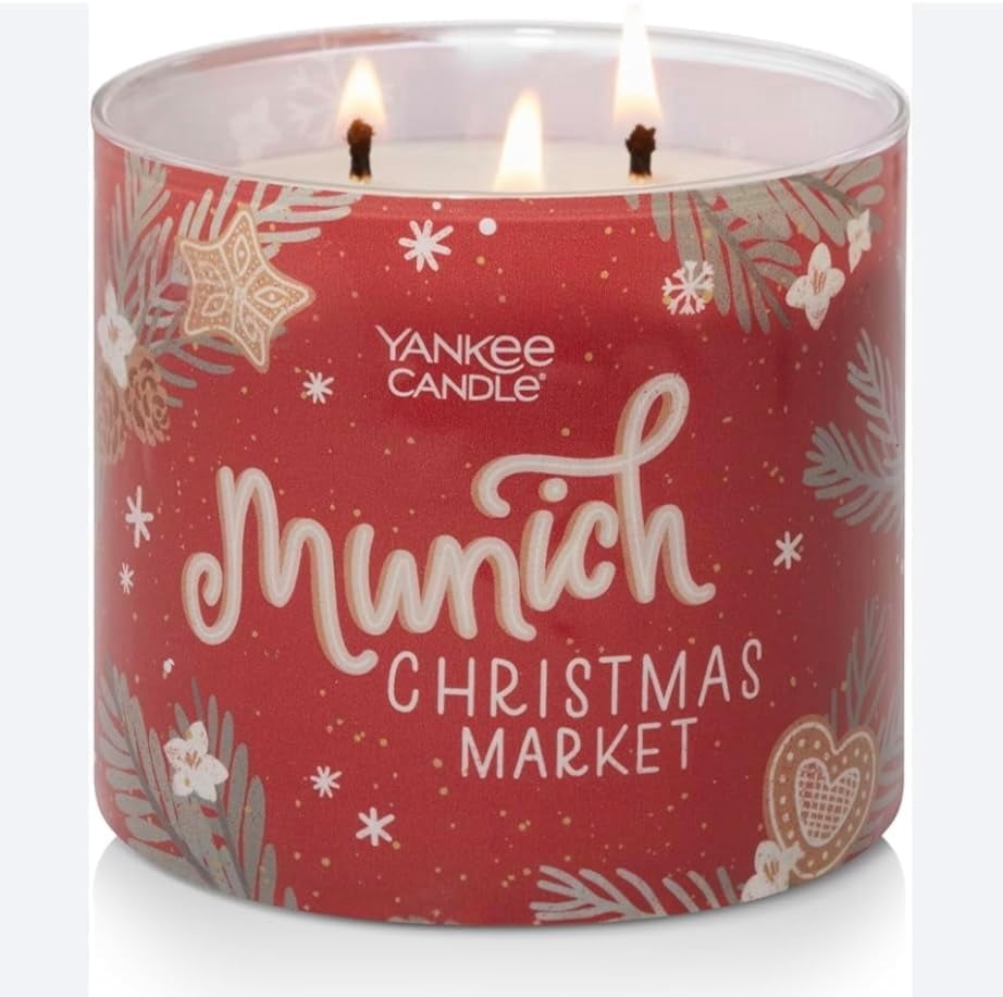 Yankee Candle Munich Christmas Market Large 3-Wick Signature Tumbler Candle