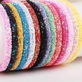 thumbnail image 2 of HUGFEGWE 5 Yards 6mm Sequins Rope Sequins Rhinestone Tube Cord Rope Resin Rhinestone Trims PVC Rhinestones Rope Wedding Dress Costume Applique Jewelry Accessory Crafts Bows Bags Earrings DIY Handmade, 2 of 7
