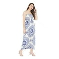 thumbnail image 4 of Oussum Women Long Tube Dress Sleeveless Summer Maxi Plus Size Dresses, White, 4 of 7