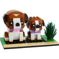 thumbnail image 2 of LEGO BrickHeadz Ensemble Chien et Chiot Saint Bernard 40543, 2 of 6