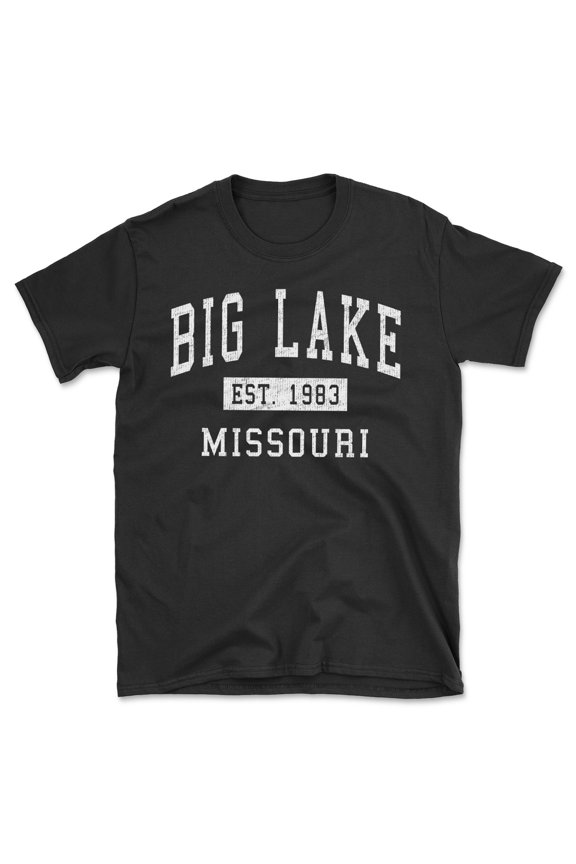 Big Lake Missouri Classic Established Men's Cotton T-Shirt