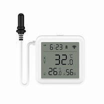 Tuya Smart Home WiFi Temperature & Humidity Sensor with 1M External ...