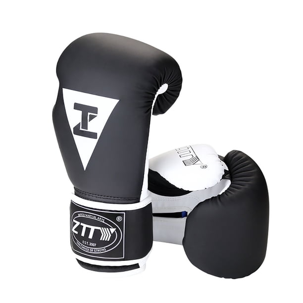 Guantes de boxeo, Muay Thai, Kickboxing, sparring, saco de boxeo, guantes de kickboxing, MMA, entrenamiento de artes marciales para adultos (340 g)