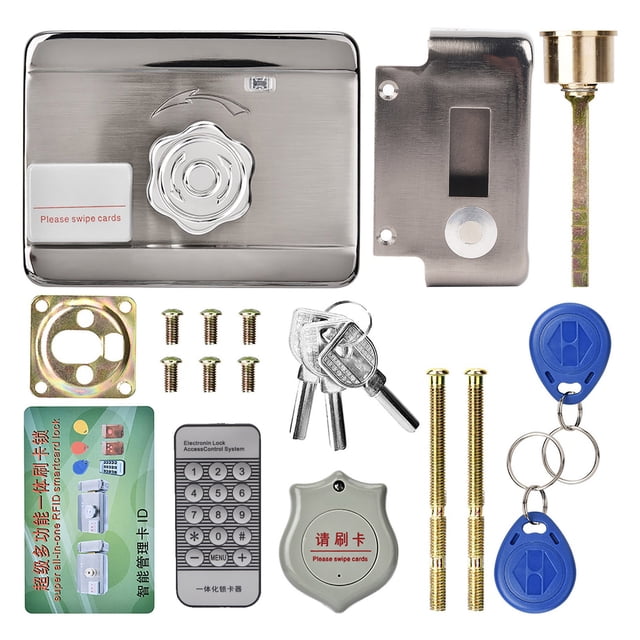 Cerradura de puerta inteligente Jadeshay acceso electrónico Plata