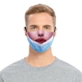 thumbnail image 2 of 1 Mascarilla de broma lavable Artículos de broma Mascarilla transpirable Mejor modificación D, 2 of 8