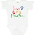 thumbnail image 3 of Inktastic Pawpaw Grandkids Handprints Boys or Girls Baby Bodysuit, 3 of 5