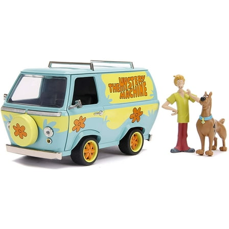 Scooby-Doo! The Mystery MachineCar and Truck Play Vehicles, Blue and Yellow
