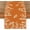 Orange, variant on mubwai Orange Floral Fall Table Runner, Seasonal Autumn Kitchen Dining Table Decoration for Home Party Decor 13x36 Inch