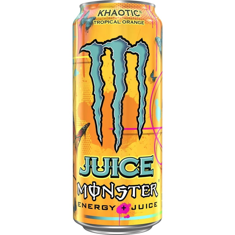 Ultimate Monster Energy + Juice Variety Pack: Khaotic, Mango Loco