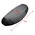 thumbnail image 1 of Motorcycle Seat Cover Motorbikes Waterproof Mopeds Pad Protector Black Cushion Elastic M, 1 of 8