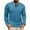 Light Blue, variant on Royisotas Mens Winter Shirts Henley Big and Tall Tops Long Sleeve Pullover Crewneck Plain Warm T Shirts for Men Pocket