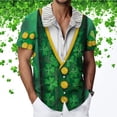 thumbnail image 4 of YueHuiYing Men's/Women's Saint Patrick's Day Shamrock Print Sleeveless Tank Top Casual Irish Festival Holiday Summer No Pocket Unisex Top, 4 of 5