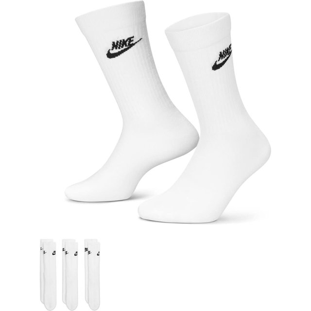 Calcetines Nike Nsw Everyday Essential Cr para hombre (paquete de 1)