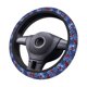 thumbnail image 2 of Balery Abstract Colorful Butterflies Fundas elásticas antideslizantes para volante, funda protectora universal para hombre y mujer, 15 pulgadas, accesorios para coche., 2 of 6