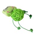 thumbnail image 1 of Christmas Cat Toy Creative Cartoon Interactive Rattan Ball Cat Toy Cat Bell Ball, 1 of 10