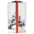 thumbnail image 6 of Northlight Lighted and Musical Snowman Family Snowing Gift Box Christmas Decoration - 12", 6 of 7