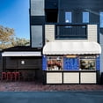 thumbnail image 2 of Awntech 6.38 Ft Chicago Elongated Dome Fixed Awning Canopy (76.5in x 32.25in x 26.25in), White, 2 of 3