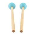 thumbnail image 5 of 2Pcs Soft Rubber Head Sticks Wood Handle Bell Mallets for Glockenspiel Xylophone Bell Music Instruments Parts Green, 5 of 10