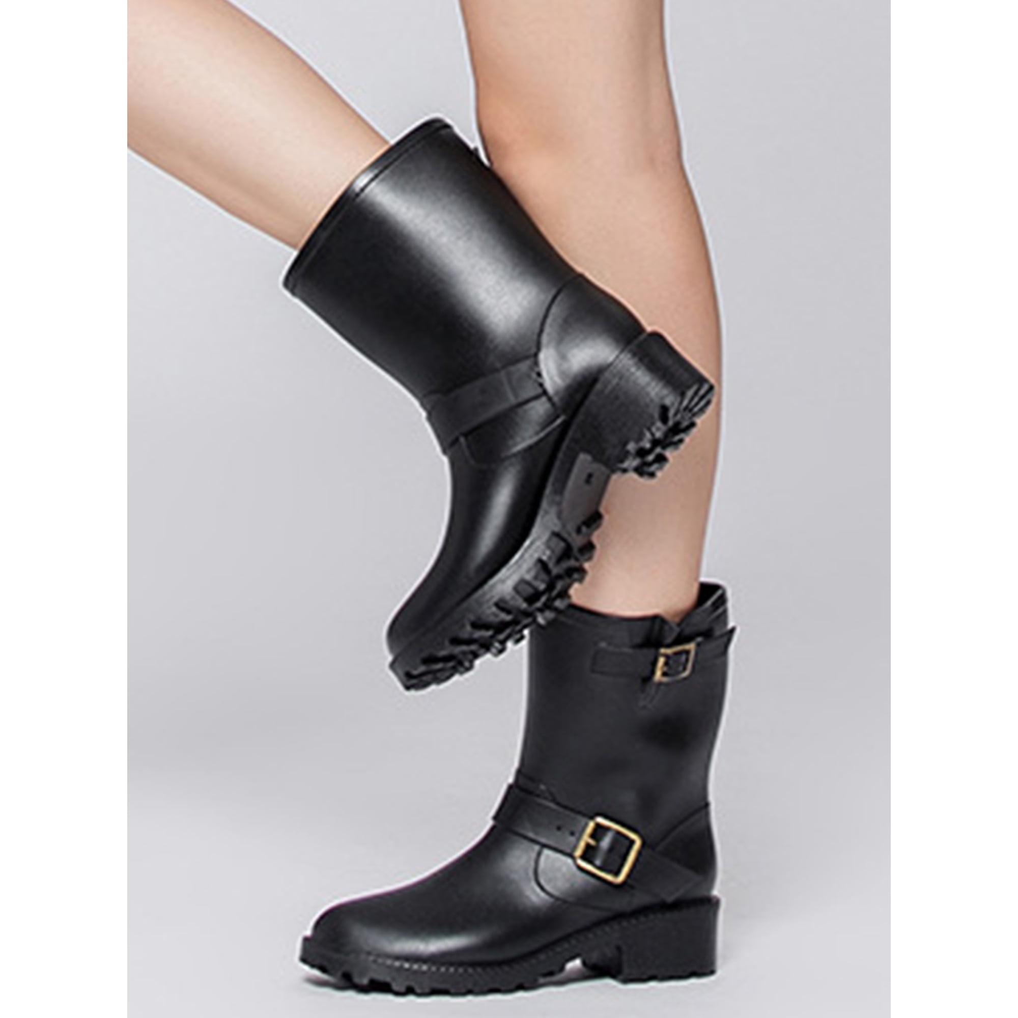 Mid calf rain boot sale