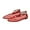 Red, variant on Women's Comfort Flats - Breathable Netting Dress Shoes with Adjustable Strap, Office & Casual Wear