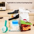 thumbnail image 5 of Easy Pour Bag Clip, Bag Clips with Pour Spout, Multifunctional Food Storage Bag Sealing Clip, for Kitchen, Food Preservation and Moisture Prevention (4pcs Black), 5 of 8
