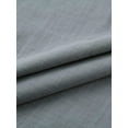 thumbnail image 3 of Frontwalk Women T Shirt Solid Color Summer Tops 3/4 Sleeve T-shirt Ladies Loose Tunic Blouse Crew Neck Pullover Gray L, 3 of 5