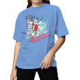 thumbnail image 2 of Officially Licensed Icee Surfing Polar Bear Adventure Women's T-shirt, 2 of 3
