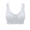Grey, variant on BIMEI Mastectomy Bra Front Snap Closure with Pocket Adjustable Soft Daily Plus Bras for Women,Pink,38