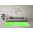 thumbnail image 3 of Ahgly Company Indoor Rectangle Abstract Green Modern Area Rugs, 8' x 12', 3 of 4