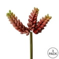 thumbnail image 3 of Vickerman 6" Artificial Red Jellybean Pick, Pack of 3, 3 of 3