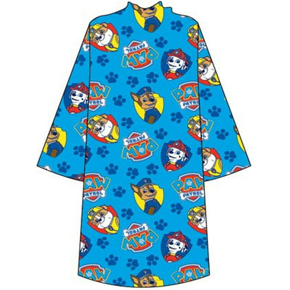 Paw Patrol Blanket Buddy with Sleeves for Kids Fleece Blanket Wrap [ Blue ]
