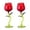 2Pcs, variant on 5 oz Romantic Rose-Shaped Wine Glass, Unique Floral Stemware for Red Wine & Cocktails, Elegant Tabletop Decor & Gift for Valentine’s Day, Weddings, & Anniversaries(1Pc, 150ml)
